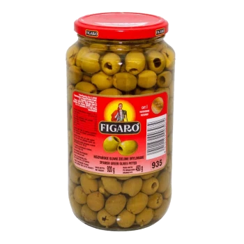 Figaro Pitted Green Olives